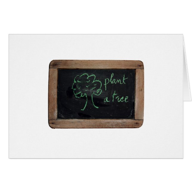 Ardoise #12 - Plant a tree (Front Horizontal)