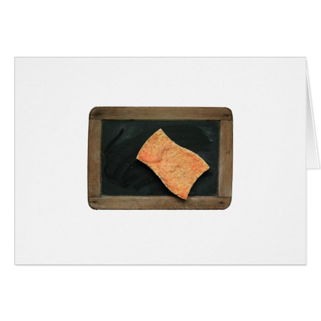 Ardoise Passer l'éponge Vintage School Slate GC (Front Horizontal)
