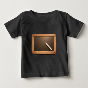 Ardoise Vintage School Slate with Chalk Baby  B T T-Shirt