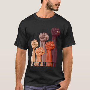 Are All Human Black History Pride Africa Juneteent T-Shirt