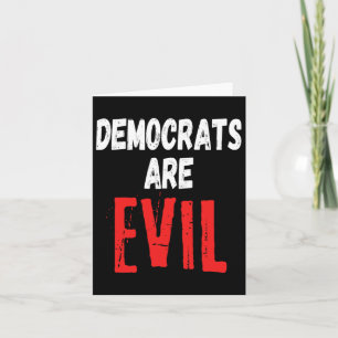 Are Evil Donald Trump 2024 Take America Back Card