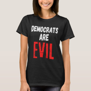 Are Evil Donald Trump 2024 Take America Back T-Shirt