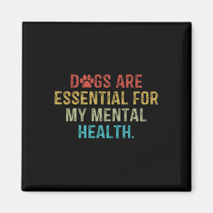 Are For My Mental Health Quote Retro Vintage  Magnet
