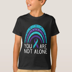 Are Not Alone Suicide Awareness Mental Health T-Shirt