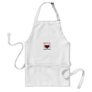 Are Red Im Dead Classic Style Standard Apron