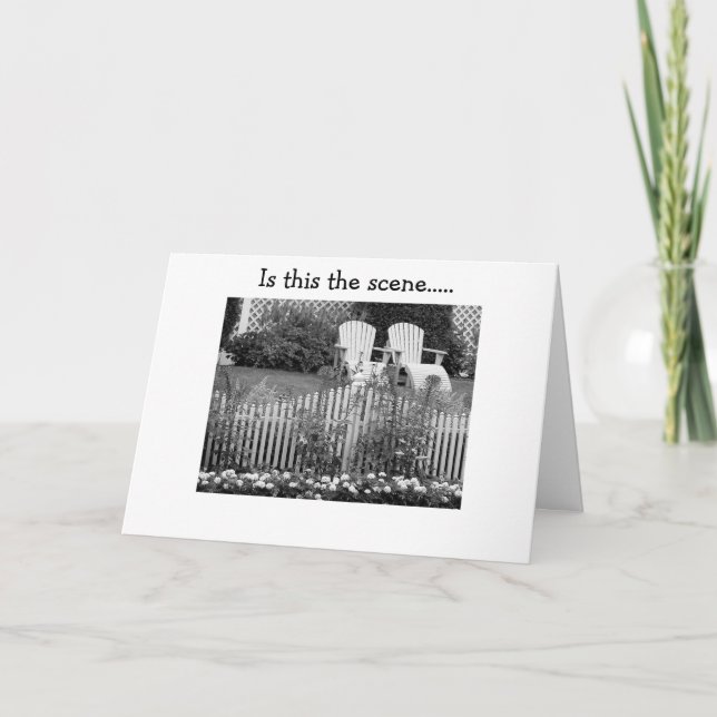 ARE U GOING TO ROCK-OR ROCK / ROLL ON YOUR "40th" Card (Front)