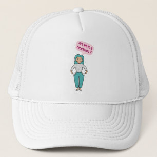 Are we in a recession? trucker hat