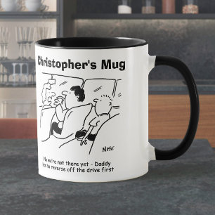 Are We There Yet? Add Name Choice. Mug