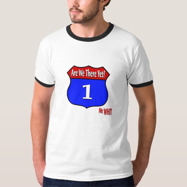 Are We There Yet? CD Mens T-Shirt (Front)