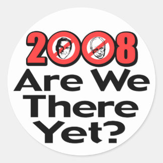 Are We There Yet? Sticker