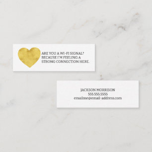 Are you a Wi-Fi Signal Fun Dating Calling Card