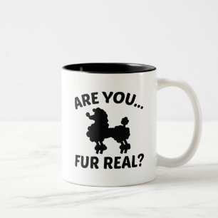 Are You Fur Real? Two-Tone Coffee Mug