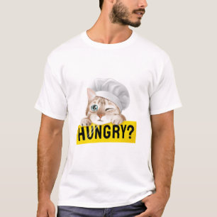 are you hungry cat lovers design  T-Shirt