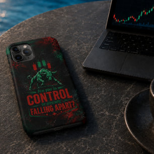 Are You in Control or Already Falling Apart Bull Case-Mate iPhone Case