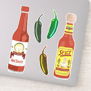 Are you Kitten? Hot Sauces Cute Cat Spicy Salsa