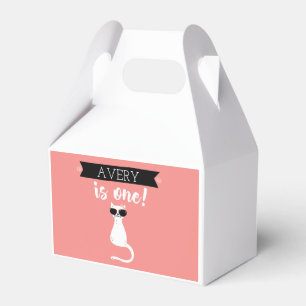 Are you Kitten Me First Birthday Favour Box