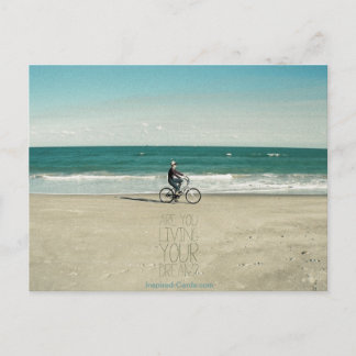 Are you living your dream? postcard