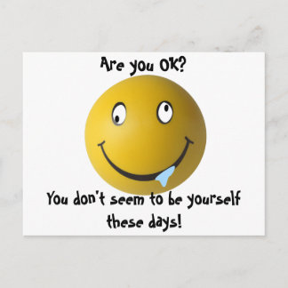 Are you OK Postcard