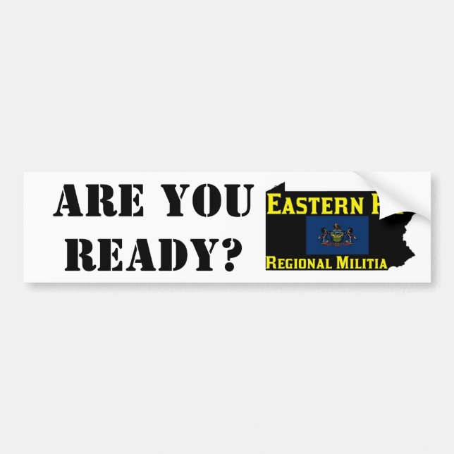 Are You Ready? Bumper Sticker (Front)