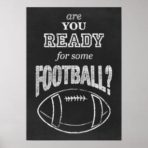 are you ready for some football? poster
