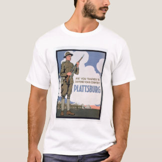 Are you Trained to Defend? (US02066) T-Shirt