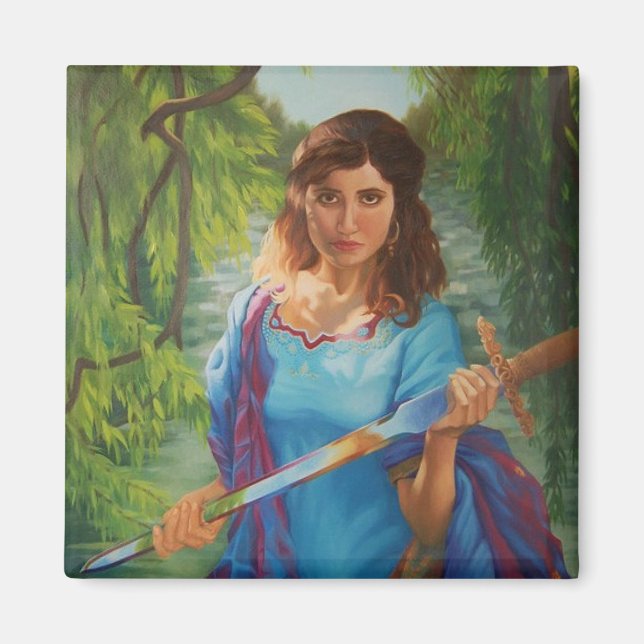 "Are You Worthy?" Magnet (Front)