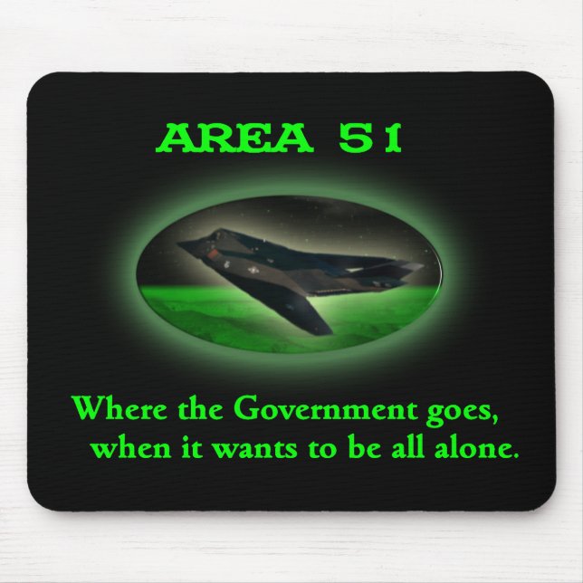 area51final222 mouse pad (Front)