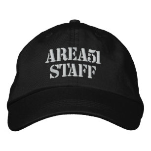 AREA51STAFF EMBROIDERED HAT