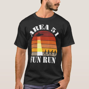 Area 51 5k Fun Run Boys Girls Area 51 Ufo Aliens T T-Shirt