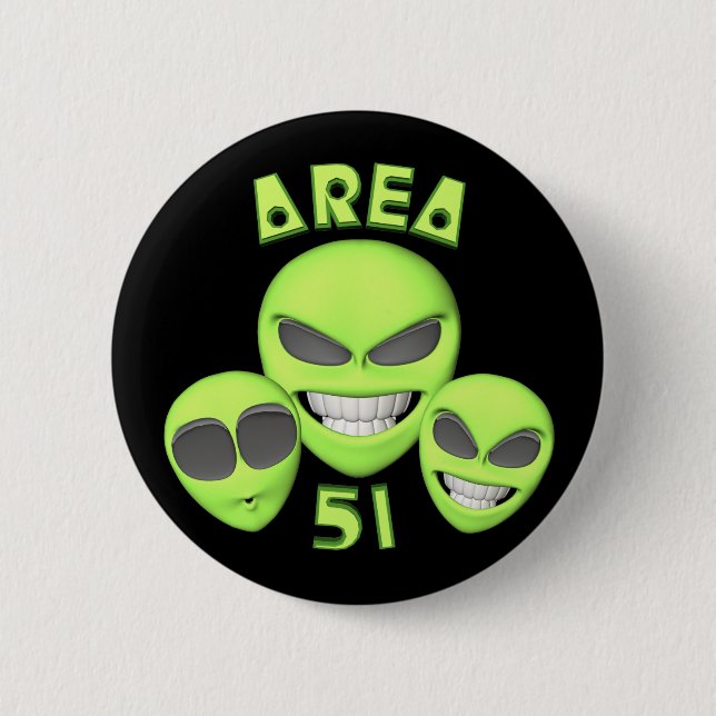 Area 51 Alien Buttons (Front)