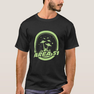 Area 51 Alien Nevada For Paranormal And Ufo Friend T-Shirt