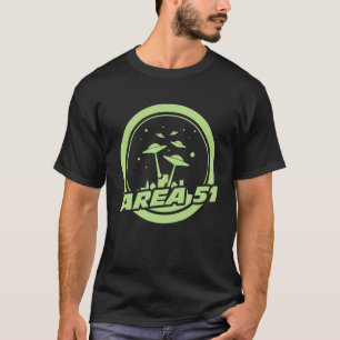 Area 51 Alien Nevada For Paranormal And Ufo Friend T-Shirt