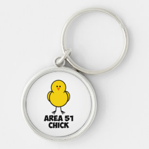 Area 51 Chick Key Ring