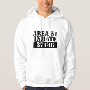 Area 51 Inmate Alien UFO Hoodie