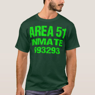 Area 51 Inmate Retro Halloween Costume Roswell Ali T-Shirt