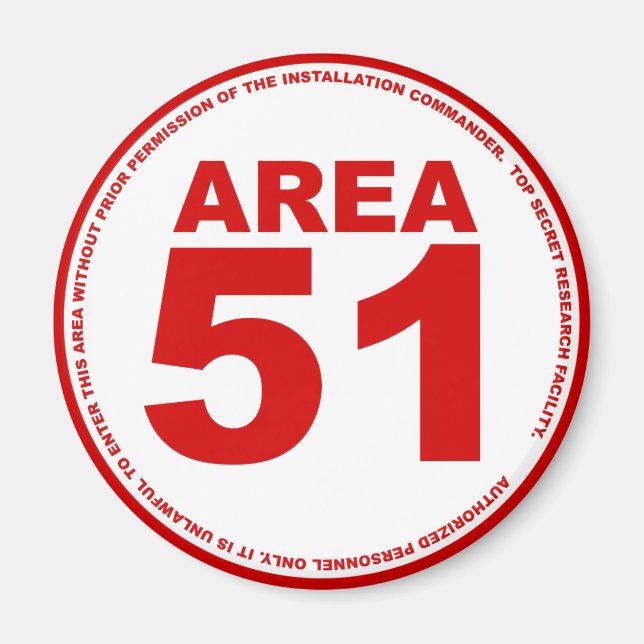Area 51 Magnet (Front)