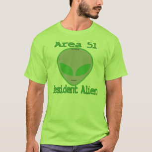 Area 51 Resident Alien T-Shirt
