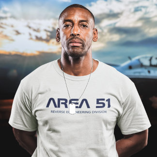 Area 51 Reverse Engineering Alien UFO Paranormal  T-Shirt