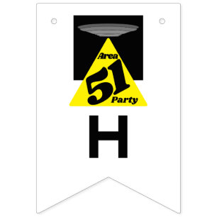 Area 51 UFO, Birthday Bunting