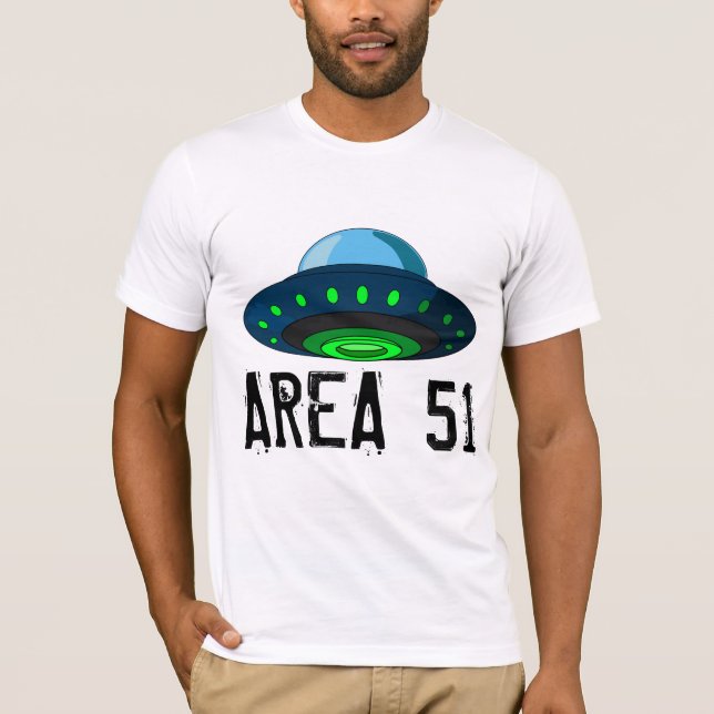 AREA 51 UFO T-SHIRTS TEES (Front)