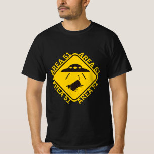 Area 51 warning sign T-Shirt