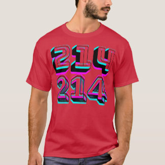 Area Code 214 TShirt TShirt