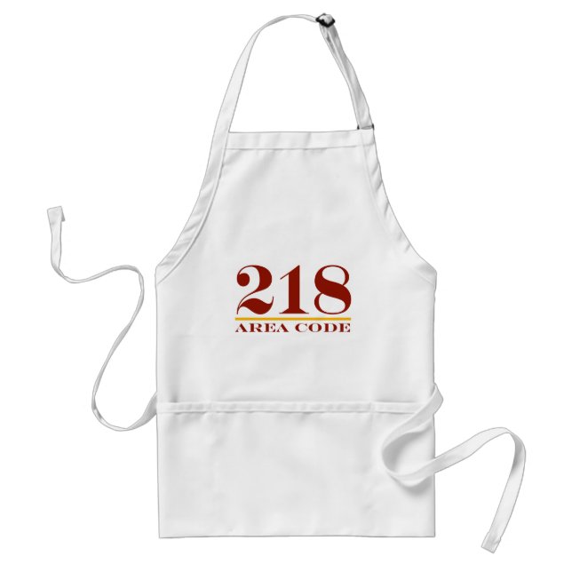 Area Code 218 Standard Apron (Front)
