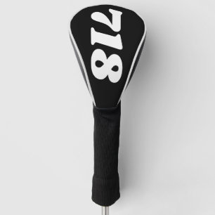 Area Code 718 (New York City) Golf Head Cover
