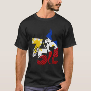 Area Code 757 Filipino American With Mermaid Phili T-Shirt