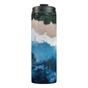AREAL VIEW PHOTOGRAPHY OF OCEAN THERMAL TUMBLER