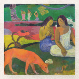 Arearea (The Red Dog), 1892 Glass Coaster