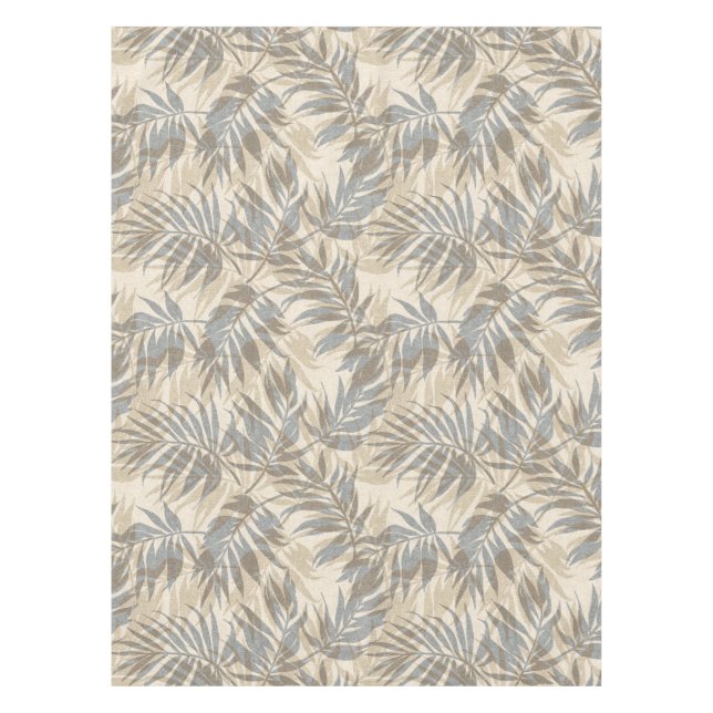 Areca Palms Hawaiian Tropical Vintage Tablecloth (Front)
