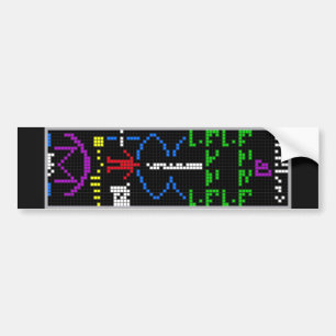 Arecibo Message Bumper Sticker