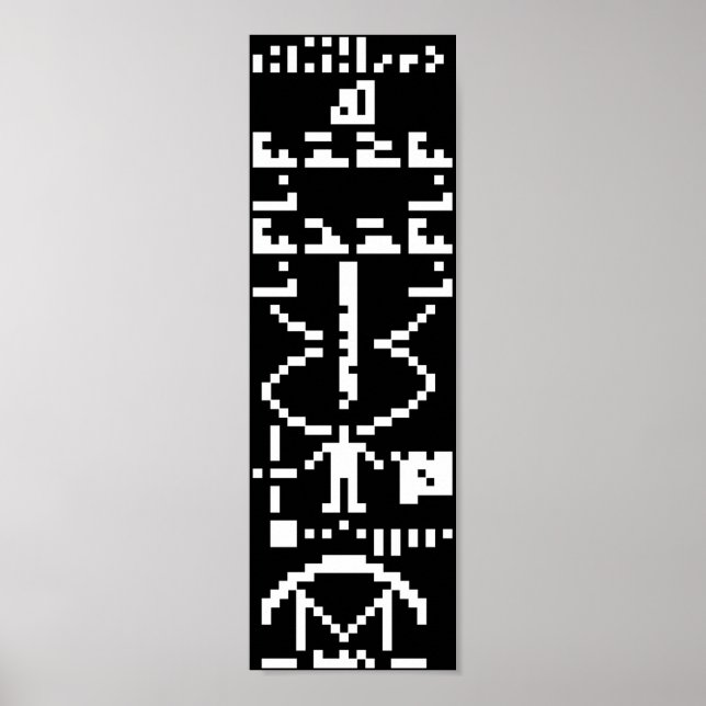 Arecibo_Message Poster (Front)
